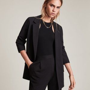 ALL SAINTS Aledida Jersey Blazer - New With Tags RRP $229